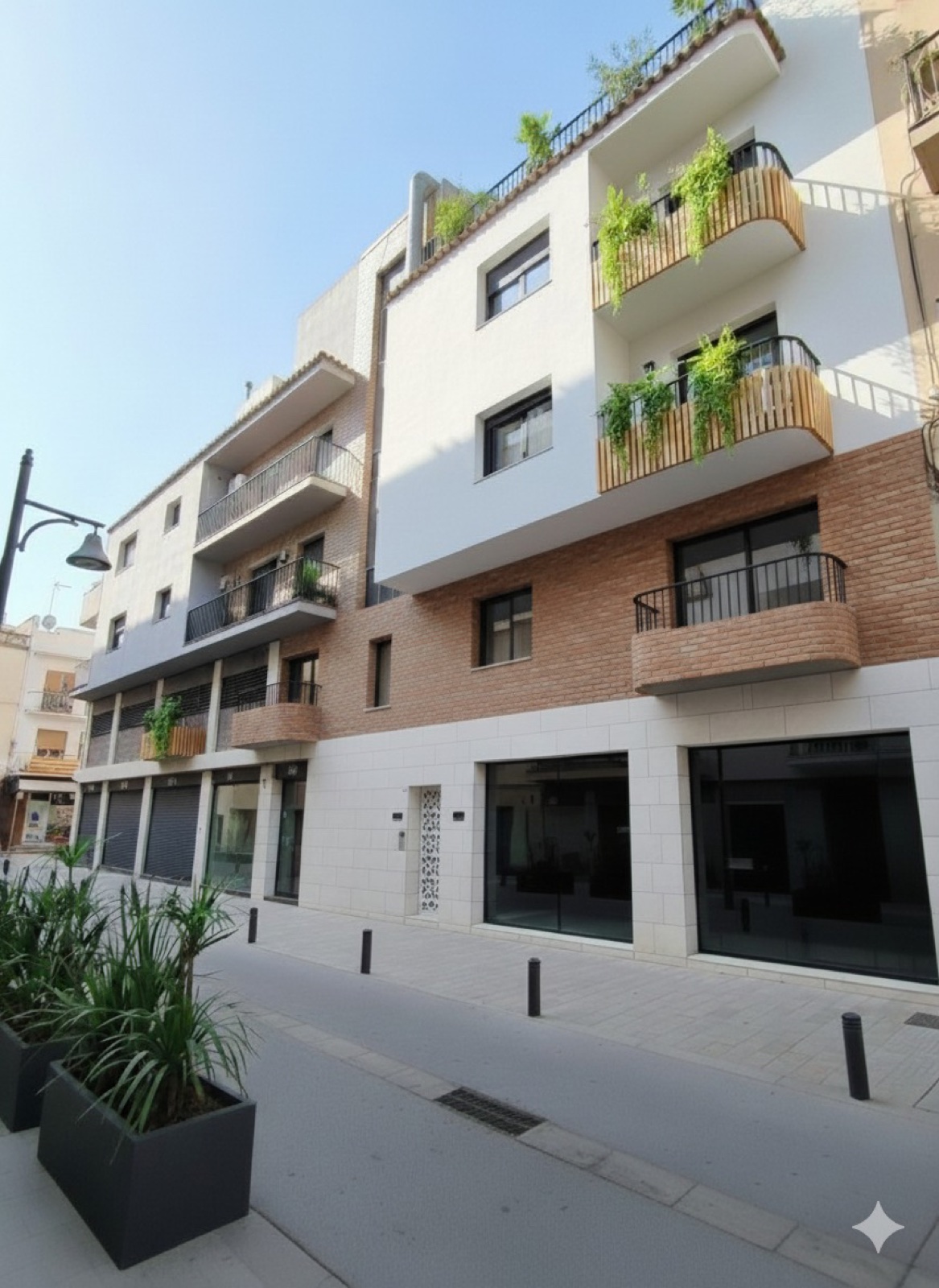 Centro Pineda de Mar, obra nueva de ocho viviendas